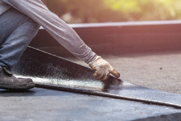 Professional Exterior Waterproofing technician working in Denver, IN